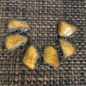 Handmade German unique bracelet with natural stones